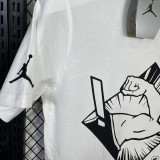 T136 Jordan White High Quality Casual T-Shirt