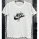 T130 NK White High Quality Casual T-Shirt