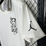 T136 Jordan White High Quality Casual T-Shirt