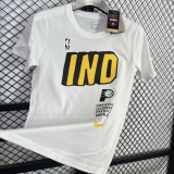 T116 Indiana Pacers INO White High Quality Casual T-Shirt