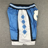 North Carolina Blue City Edition Top Quality NBA Pocket Pants *北卡