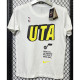 T107 JAZZ UTA White High Quality Casual T-Shirt