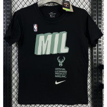 T115 Bucks MIL Black High Quality Casual T-Shirt
