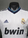 2012-2013 RMA Home Player Version 长袖球员 Long Sleeve Retro Soccer Jersey