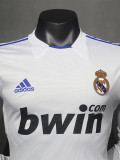 2010-2011 RMA Home Player Version 长袖球员 Long Sleeve Retro Soccer Jersey