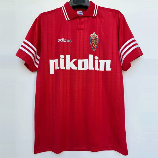 1995-1996 Zaragoza Away Retro Soccer Jersey