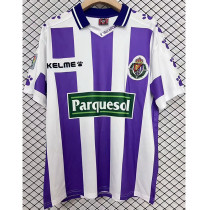 1995-1996 Valladolid Home Retro Soccer Jersey (带章)