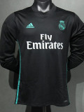 2017-2018 RMA Away Player Version 长袖球员 Long Sleeve Retro Soccer Jersey