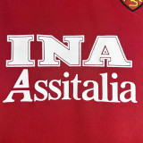 1998-1999 Roma Home Long Sleeve Retro Soccer Jersey (长袖)