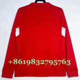 2004-2005 LIV Home Long Sleeve Retro Soccer Jersey (长袖)前带字
