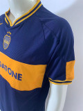2006-2007 Boca Juniors Home Retro Soccer Jersey
