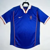 1998 Netherlands Away Retro Soccer Jersey