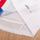 2010-2011 Lyon Home Retro Soccer Jersey
