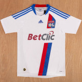 2010-2011 Lyon Home Retro Soccer Jersey