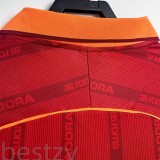 1999-2000 Roma Home Retro Soccer Jersey