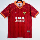 1999-2000 Roma Home Retro Soccer Jersey
