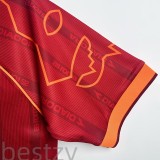 1999-2000 Roma Home Retro Soccer Jersey