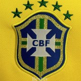2014 Brazil Home Retro Soccer Jersey