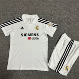 2002-2003 RMA Home Kids Retro Soccer Jersey