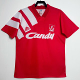 1991-1992 LIV Home Retro Soccer Jersey