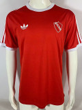 1978 CA Independiente Red Retro Soccer Jersey