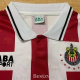 1994-1995 Chivas Guadalajara Home Long Sleeve Retro Soccer Jersey (长袖)