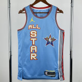 2025-26 ALL-STAR BROWN #7 Light blue Top Quality Hot Pressing NBA Jersey