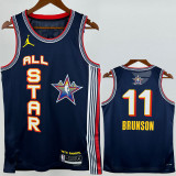 2025-26 ALL-STAR BRUNSON #11 Royal blue Top Quality Hot Pressing NBA Jersey