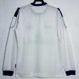 1999-2000 Man Utd Third Long Sleeve Retro Soccer Jersey (长袖)