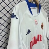 2001-2002 Zaragoza Home Retro Soccer Jersey
