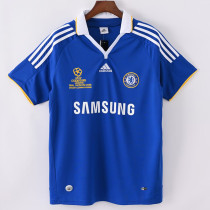 2007-2008 CHE Home Retro Soccer Jersey (带决赛字)