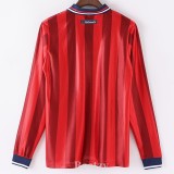 1998 England Away Retro Long Sleeve Soccer Jersey (长袖)