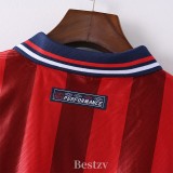 1998 England Away Retro Long Sleeve Soccer Jersey (长袖)