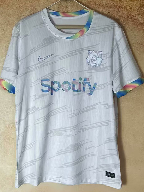2025-26 BAR White Special Edition Training Shirts (彩虹)