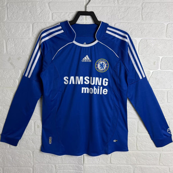 2006-2007 CHE Home Long Sleeve Retro Soccer Jersey (长袖)