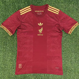 2025-26 Mexico Gold Cup Red Fans Soccer Jersey