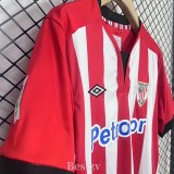 2011-2012 Bilbao Home Retro Soccer Jersey (带章)
