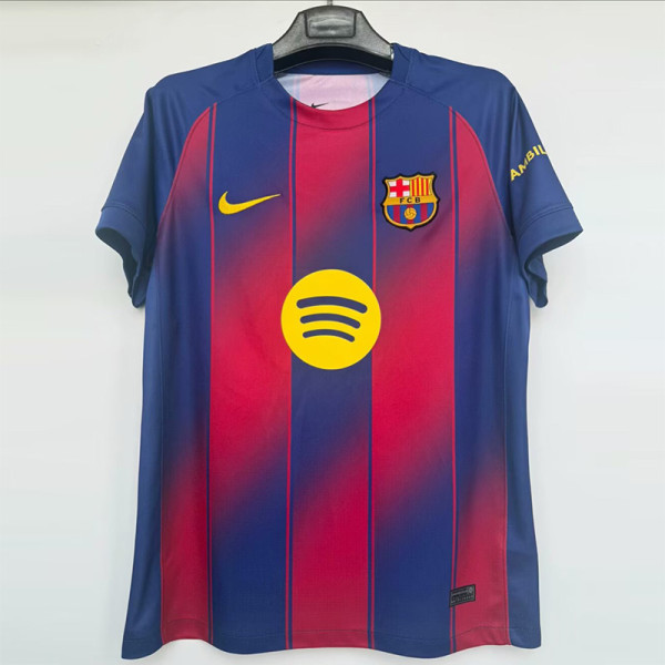 2025-26 BAR Home 1:1 Fans Soccer Jersey