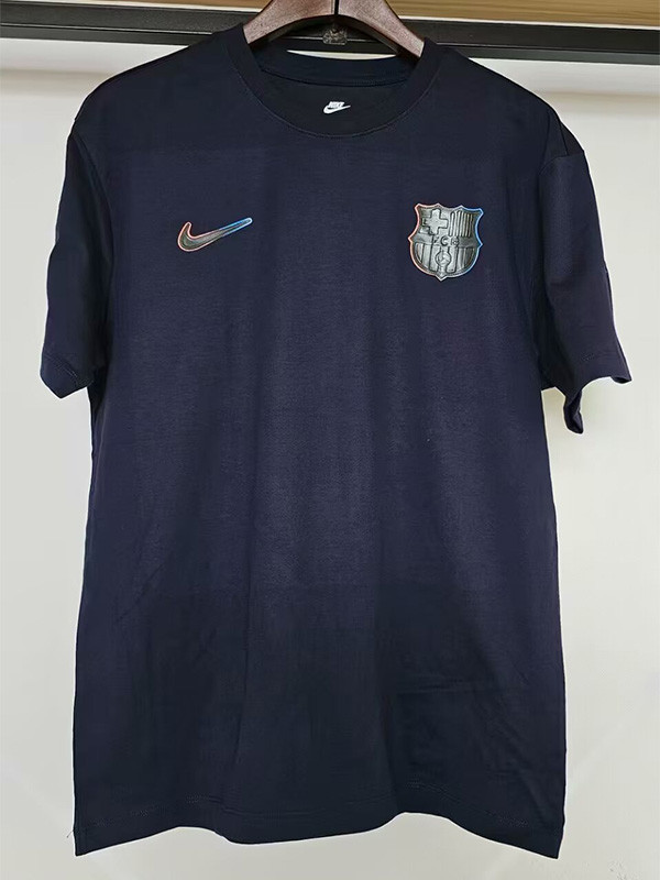 2025-26 BAR Royal Blue High Quality Casual T-Shirt