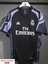 2016-2017 RMA Away Player Version 球员 Retro Soccer Jersey