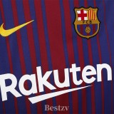 2017-2018 BAR Home Long Sleeve Retro Soccer Jersey (长袖)