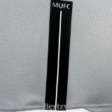 2007-2008 Man Utd Grey Goalkeeper Long Sleeve Retro Soccer Jersey (长袖)