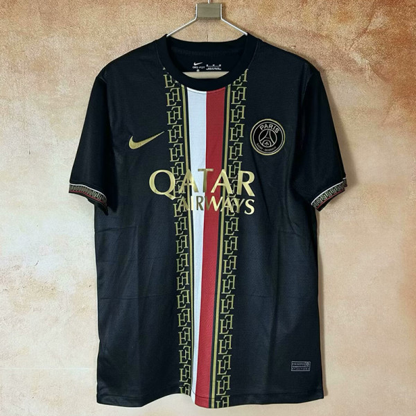 2025-26 PSG Black Special Edition Training shirts (金标)