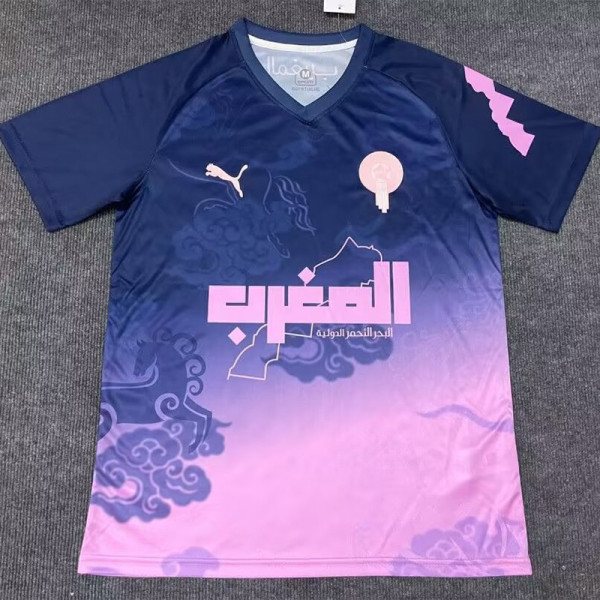 2025-26 Morocco Royal Blue Special Edition Training shirts
