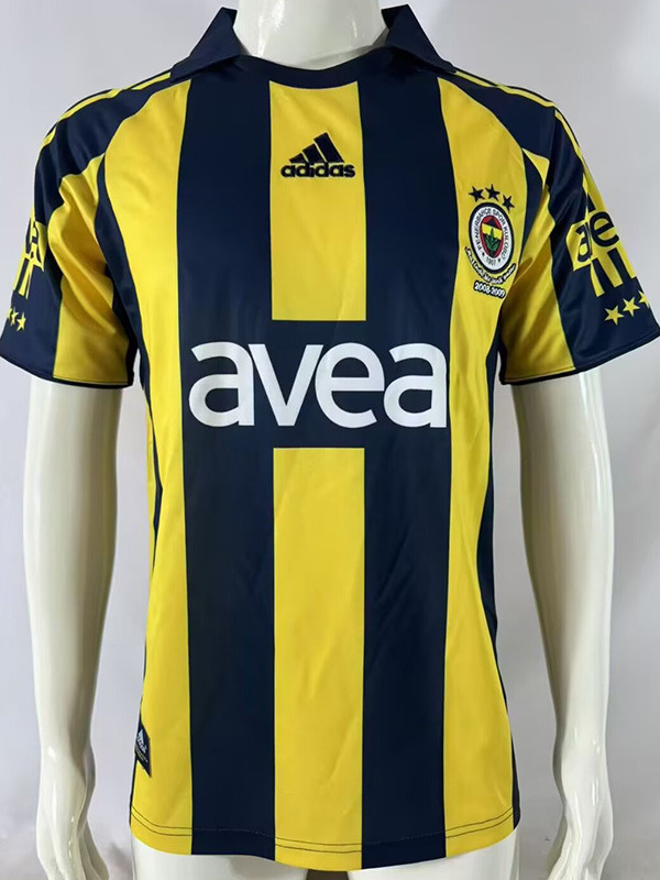 2008-2009 Fenerbahce Home Retro Soccer Jersey