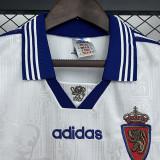 1997-1998 Zaragoza Home Retro Soccer Jersey