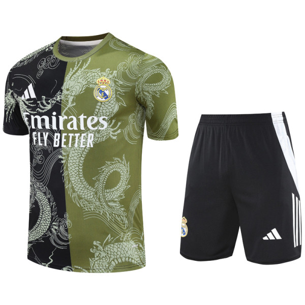 2025-26 RMA Black brown Training Short Suit