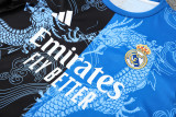 2025-26 RMA Black blue Training Short Suit