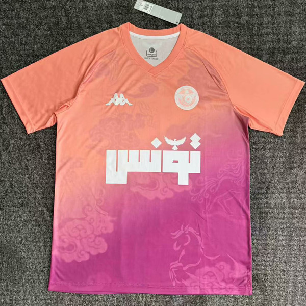 2025-26 Tunisia Pink Special Edition Training shirts 突尼斯