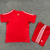 2009-2010 LIV Home Kids Retro Soccer Jersey